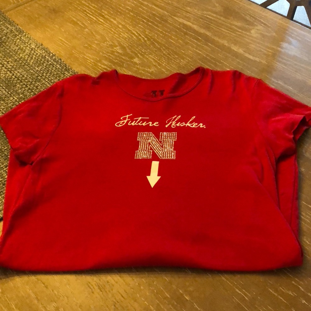 Maternity shirt sleeve Husker shirt
